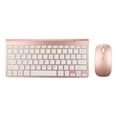 thumbnail image 4 of Wireless Keyboard, Comfortable Ergonomics Keyboard Mouse Set For Home Rose Gold, 4 of 8