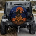 thumbnail image 2 of Lotusprinthandmade Rottweiler Dog Halloween Spare Tire Cover With Backup Camera Hole 6 Sizes (34 in.), 2 of 7
