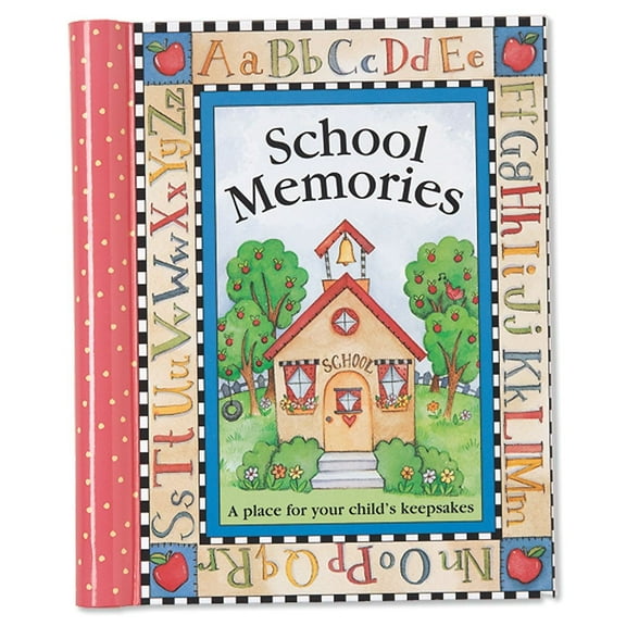 Current School Memories Photo Keepsake Album,  14 Pockets, 28 Page Hardcover Book