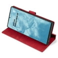 thumbnail image 5 of Galaxy Note 20 Ultra Wallet Case, Allytech Premium PU Leather Folding Stand Folio Flip Magnetic Closure Wireless Charging Support Retro Book Cover for Samsung Galaxy Note 20 Ultra, Red, 5 of 7