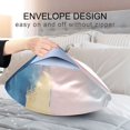 thumbnail image 4 of Yayeee Pillowcase Standard Size Set of 2 Satin Wrinkle Resistant Pillow Case, Abstract Painting, 4 of 7
