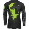 Thor Pulse Counting Sheep Youth MX Offroad Jersey Charcoal/Acid XS