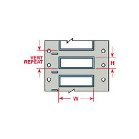 1 Wt Wire Sleeve - Brady PS-375-2-WT-SC-2 PermaSleeve Wire Marking Sleeves - 1