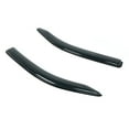 thumbnail image 4 of 2pcs Smoky Window Visor Shades Sun Rain Guard Fits for Toyota HIACE 2019-, 4 of 9