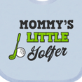thumbnail image 4 of Inktastic Mommys Little Golfer with Golf Club and Ball Boys or Girls Baby Bib, 4 of 4