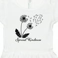 thumbnail image 4 of Inktastic Spread Kindness Dandelion Girls Toddler Dress, 4 of 5