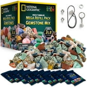Blue Marble Multicolor Amethyst, Quartz NATIONAL GEOGRAPHIC Rock Tumbler Refill Kit, 3 lb