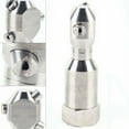 thumbnail image 4 of 1inch 360° Rotating Washing Nozzle 304 Stainless Steel  Spraying Tank Jet Nozzle for Container / Pipeline Cleaning, 4 of 12