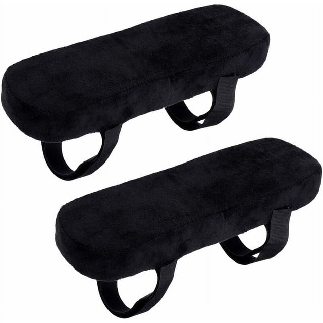 Cómoda almohada para el codo, funda de espuma viscoelástica de diseño ergonómico para un apoyo óptimo y alivio del dolor, mejora la postura para la silla de oficina en casa (negro)