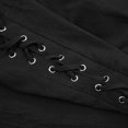 thumbnail image 5 of BETORY Mens Drawstring Waist Linen Ankle Banded Cuff Pants Renaissance Gothic Pants Medieval Viking Navigator Pirate Trouser, 5 of 5