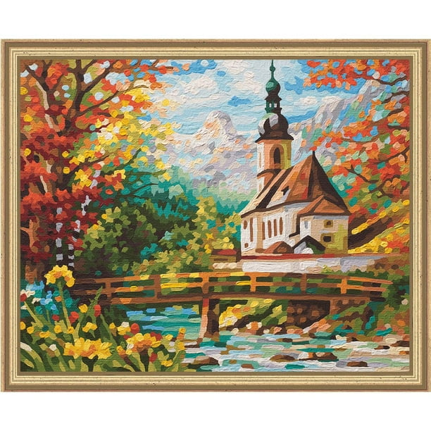 Schipper St Sebastian,Ramsau PaintbyNumber Kit