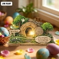 thumbnail image 2 of YingYouFu Empty Tomb Easter Scene and Cross Decoration He Is Risen Tabletop Decor Religious Wooden Signs Jesus Cross Table Centerpieces for Religious Home Mantels Tabletop Christian Gifts, 2 of 9