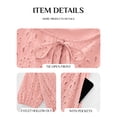 thumbnail image 2 of Vestido de verano KIRUNDO 2025, manga corta abullonada, ojales, rosa, 2 of 9
