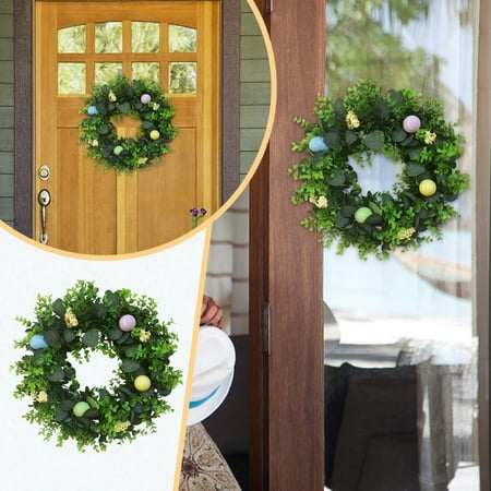 

Qepwscx Easter Imitation Garland Door Decoration Golden Dragon Doxwood Garland Wooden Sign Pendant Clearance