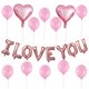 thumbnail image 2 of Matsuzay Globo con letras de amor, confesión del Día de San Valentín, globo con corazón de amor, monograma de película de aluminio, decoración para Kits de decoración para fiestas Rosado Matsuzay HA8818-03B, 2 of 6