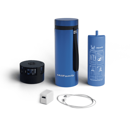4ALLFAMILY Explorer Classic Large 72-Hour Insulin Cooler, TSA Approved, USB Charger, Biogel, Fits 1-7 Pens & Vials