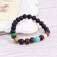 thumbnail image 4 of Topbathy 2Pcs Planet Bracelet Multi Color Beads Comfortable Unisex Jewelry Birthday Christmas, 4 of 5