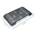 thumbnail image 3 of Maleta de Pesca Ndcxsfigh Caja de pesca Cebo portátil Soporte de gancho de cuentas de parche ajustable Gris, 3 of 3