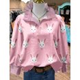 thumbnail image 1 of Spring Fashion Women's Ruffled Stand-up Collar Shirt Loose Temperament Commuter Long Sleeve Top, 1 of 6
