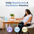 thumbnail image 4 of Herramienta de meditación visual guiada Mindsight Breathing Buddha, 4 of 6