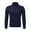 Navy, variant on RKSTN Long Sleeve Tee Shirts for Men Turtleneck Solid Color Tops Fall Winter Soft Stretch Bottoming Blouse Tops