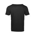 thumbnail image 6 of Men Summer Tops Men's Plus Size Summer Casual Buckle Slim Short Sleeve T Shirt V Neck Pocket Top Athletic Long Sleeve Comfortable Loose Fit Neck Top Long Striped Shirt Little Year Fit Mens Black 2XL, 6 of 6