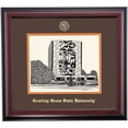 thumbnail image 1 of OCM Prestige Framed Artwork for Bowling Green State University | Jerome Library with Embossed Brown/Orange Mat, 16" x 18", 1 of 5