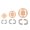 C, variant on Ceramic Foot Ring Tools Set of 3, Pottery Trimming Template Kit, Clay Base Trimming Guide for Wheel Throwing