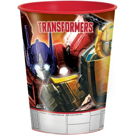 Spider Man Stadium Cup - Unique Industries 16oz Transformers Plastic Stadium Cup, 1ct