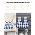 thumbnail image 4 of Microfiber Cleaning Cloths Set, Blue Buffalo Check Pattern, Absorbent Hanging Kitchen Towels, 4 of 10