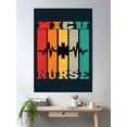 thumbnail image 2 of Nicu Nurse Vintage Rainbow - (Neonatal Intensive Care Unit) Poster Wall Art, Modern Wall Decor, 16x24 UNFRAMED, 2 of 3