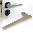 thumbnail image 2 of Silicone Anti-Collision Anti-Static Door Handle Covers, Easy Install Soft Safety Cushion Protector Gloves for Flat Lever Door Knobs, Ideal for Bedrooms, Bathrooms and Home Office Use, 2 of 4