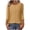 Khaki-Shirts, variant on Jsaierl 3/4 Sleeve Womens Tops Plus Size Crew Neck Shirts Dressy Solid Petite Blouses Workout Loose Fit Tunic Top S-2XL