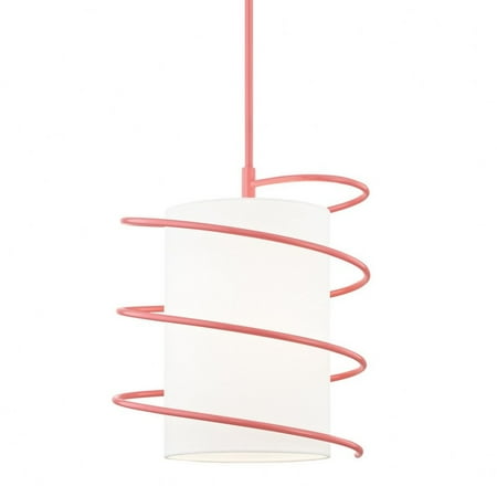 

-One Light Large Pendant in Style-14.75 inches Wide By 18 inches High Pink Bailey Street Home 735-Bel-2941872