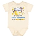 thumbnail image 3 of Inktastic I Love My Great Grandpa to the Moon and Back Cute Sheep Boys or Girls Baby Bodysuit, 3 of 5
