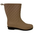 thumbnail image 3 of Women's Rain Boots Block Heel Short Garden Work Shoes, 3 of 5