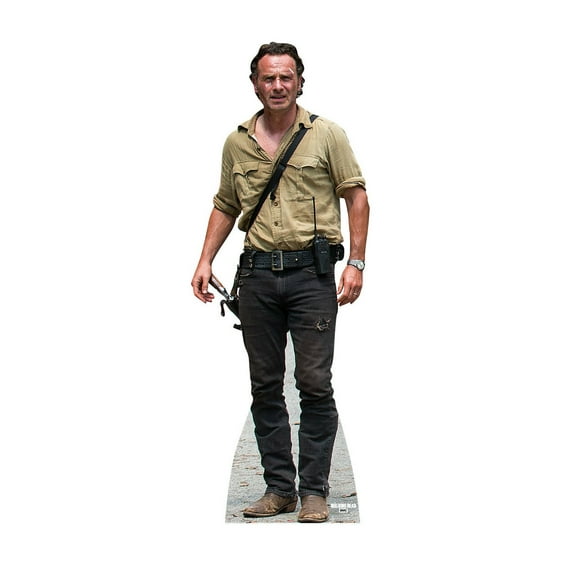 Advanced Graphics 2236 70 x 26 in. Rick Grimes - The Walking Dead Cardboard Standup
