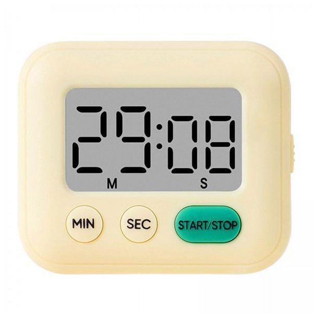 Tiempos de cocina de 2-6 paquetes para hornear un temporizador de aula magnética para oficina deportiva 4 piezas