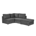 thumbnail image 1 of Sala Modular Esquinera con Taburete 3 Plazas Dicasa Versa Gris, 1 of 8