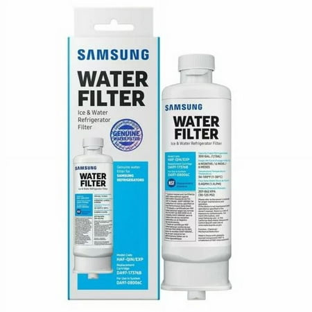 1 Pack Set DA97-17376B HAF-QIN/EXP Refrigerator Water Filter, Compatible with Samsung Refrigerator Water Filter