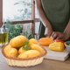 thumbnail image 2 of Storage Basket Heart Shaped Woven Basket for Storage 2Pcs Design, 2 of 3