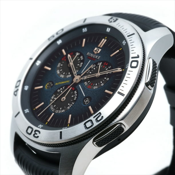 Ringke - Ringke Bezel Styling Cover for Galaxy Watch 46mm Bezel Ring Case Adhesive Accessory