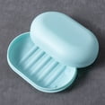 thumbnail image 1 of Lidded Soap Stylish Portable Soap Dish With Travel & Home Storage For Handmade Soaps above Dish Rack Organizers for Soap And Sponges over The Shelf Kitchen Drainer Racks for Bottom Drainer Rack over, 1 of 6