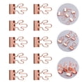 thumbnail image 4 of KAKOWELY 10 Pcs Stainless Steel Binder Clips Cactus Pattern File Clips Organizing Clamps,1.46"X0.79"X0.39", 4 of 4