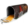 thumbnail image 4 of Christmas Mailbox Covers, Magnetic Post Box Cover Wraps Large Size 25.5x21 in for Garden Yard Decor, 4 of 6