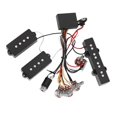 thumbnail image 1 of Electric Bass Preamp Pickup Circuit for Jazz Bass Professional Performance Replacement Accessory for Bass Guitar, 1 of 7