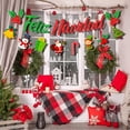 thumbnail image 4 of Glitter Feliz Navidad Banner Spanish Christmas Decorations Xmas Happy Holiday Party Garland Supplies Merry Christmas Decor for Home Office Fireplace Mantel, 4 of 6