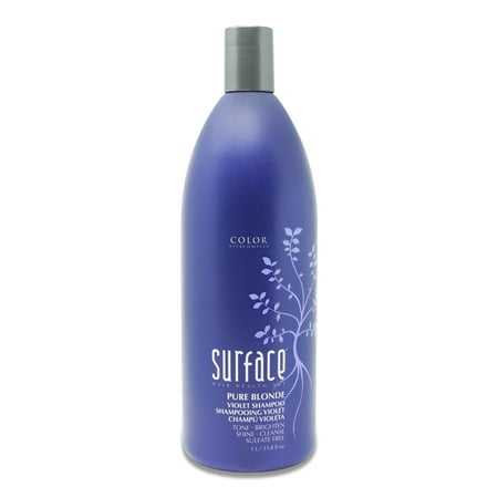 Surface Pure Blonde Violet Shampoo 33.8 Oz (Best Violet Shampoo For Blonde Hair)
