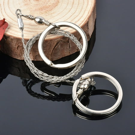 

Outdoor Camping Hiking Manual Hand Steel Rope Chain Saw Kits Travel Tools