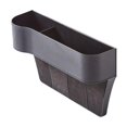 thumbnail image 2 of Organizador para espacio de asiento de coche, caja de almacenamiento lateral para consola, Universal para tarjetas, lado del conductor Negro Izquierda Sharpla Organizador de huecos para asientos de coche, 2 of 7